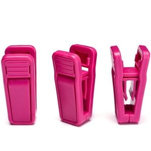 Pink Hanger Clips